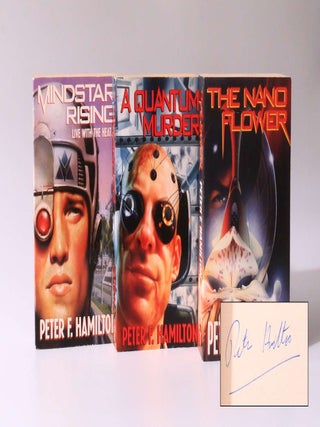 Item #10115 The Greg Mandel Trilogy [comprising] Mindstar Rising, A Quantum Murder, and The Nano...