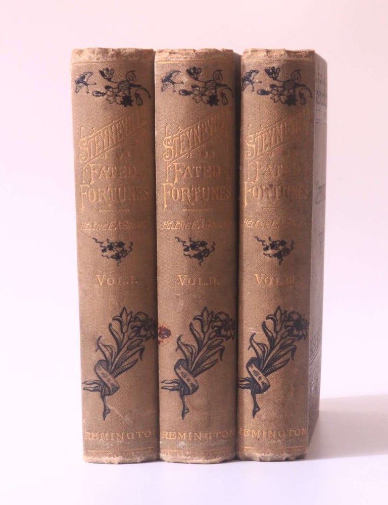 Item #10442 Steyneville; or, Fated Fortunes. Being the Memoirs of an Unextraordinary Man. Helene E. A. Gingold.