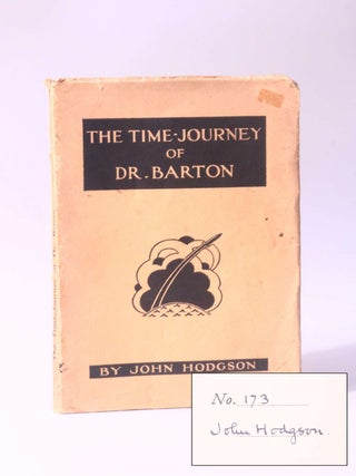 Item #10562 The Time-Journey of Dr. Barton: An Engineering and Sociological Forecast based on...