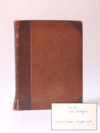Item #10563 The Time-Journey of Dr. Barton: An Engineering and Sociological Forecast based on...