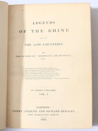 Legends of the Rhine and of the Low Countries (3/3)