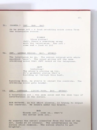 Island of the Burning Damned [Night of the Big Heat] Original Screenplay (3/3)