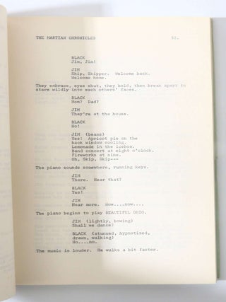 The Martian Chronicles - Original Early Script for the 1976 Play (3/3)