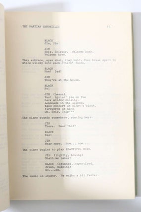 The Martian Chronicles - Original Early Script for the 1976 Play (3/3)