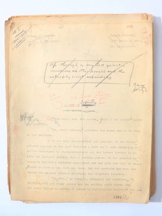 An Extensive Archive of Holograph Manuscripts, Typescripts and Ephemera (8/10)