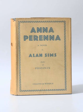 Item #11222 Anna Perenna: A Novel. Alan Sims