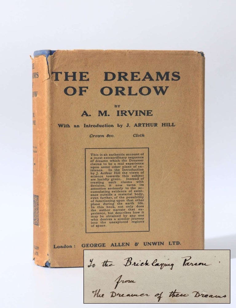 Item #11335 The Dreams of Orlow. A M. Irvine.