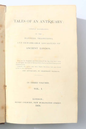 Tales of an Antiquary: Chiefly Illustrative of the Manners, Traditions, and Remarkable Localities... (3/3)
