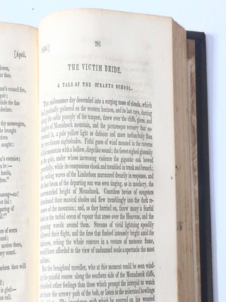 The North American Quarterly Magazine April, 1836 [featuring] The Victim Bride by the Editor, a... (2/4)
