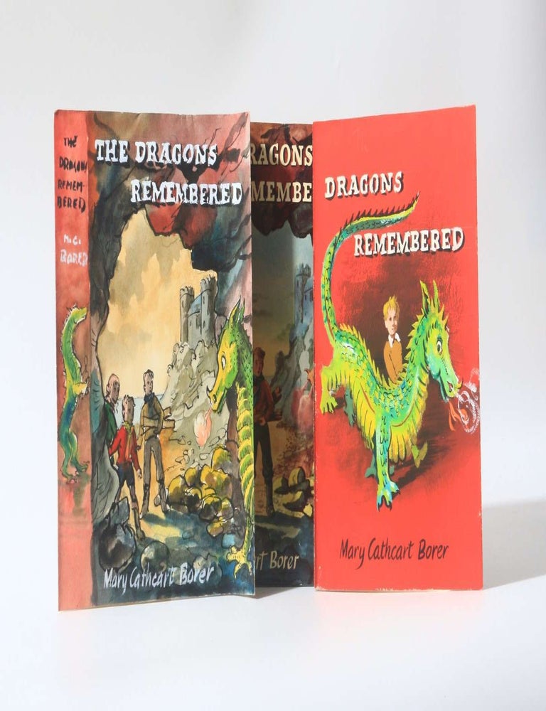 Item #11740 The Dragons Remembered w/ Original Jacket Studies from Val Biro. Mary Cathcart Borer.