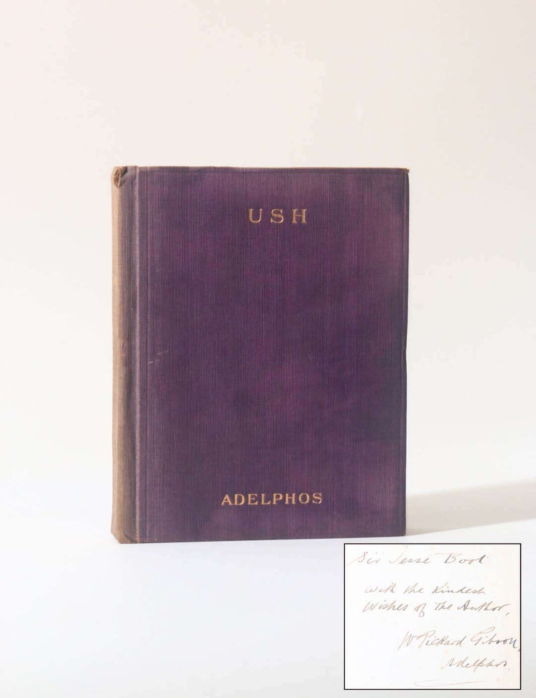 Item #11751 Ush: The Revelation of Bandobast Wilderness. Adelphos, W. Pickard Gibson.