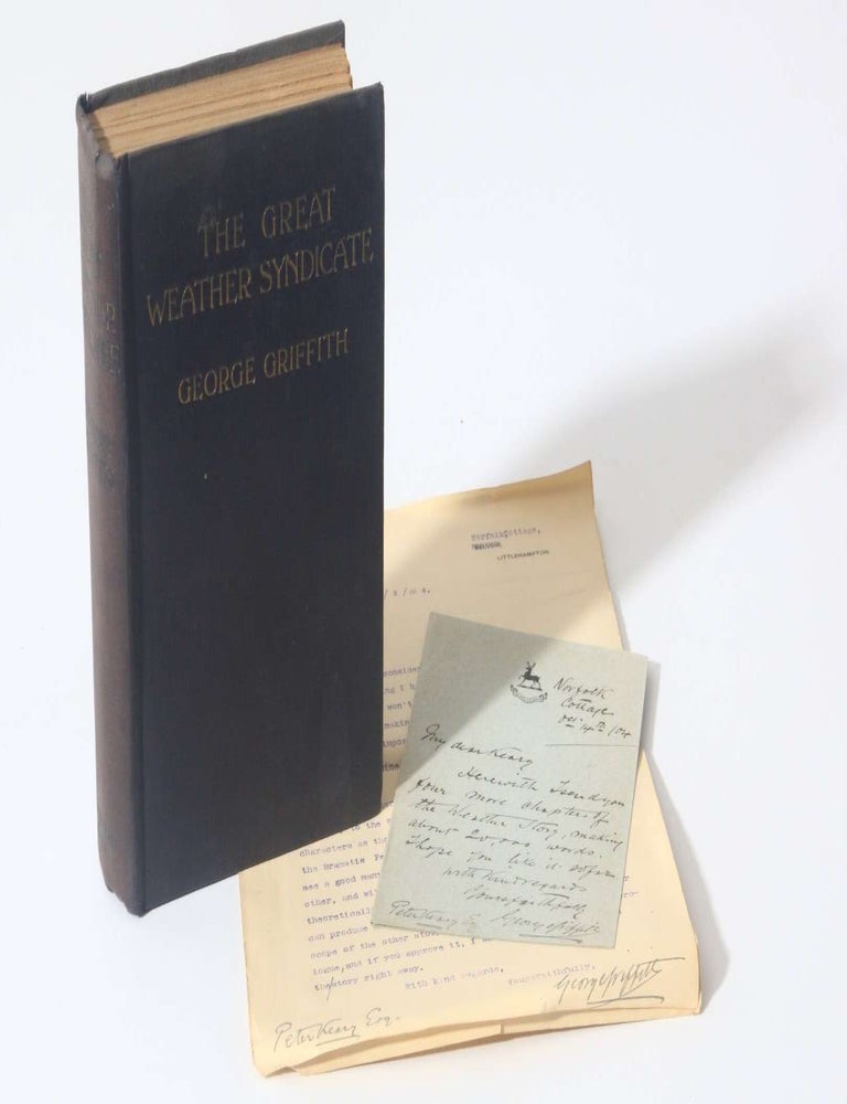 Item #11773 The Great Waeather Syndicate. George Griffith.