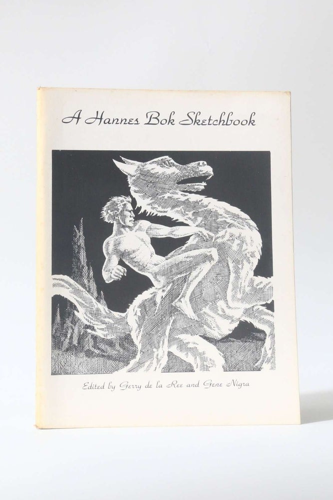 Item #11911 A Hannes Bok Sketchbook. Gerry de la Ree, Gene Nigra.