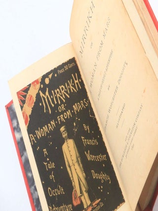 Item #11936 Mirrikh, or A Woman from Mars. Francis Worchester Doughty