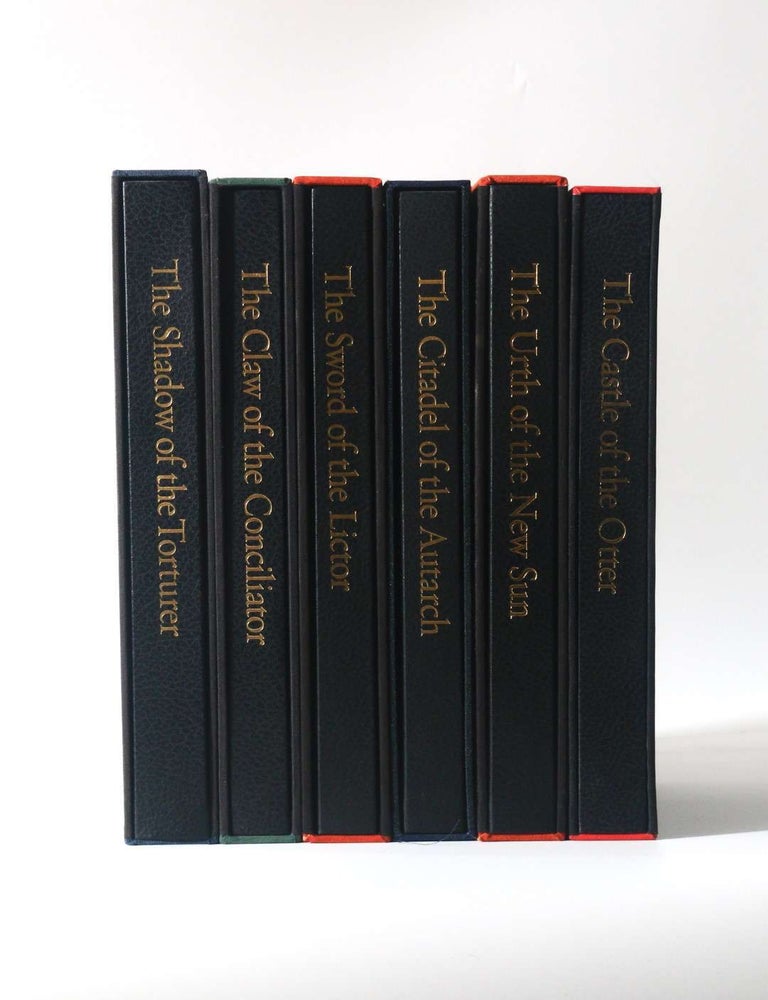 Item #12184 The Book of the New Sun [comprising] The Shadow of the Torturer, The Claw of the Conciliator, The Sword of the Lictor, The Citadel of the Autarch, The Urth of the New Sun, and The Castle of the Otter. Gene Wolfe.
