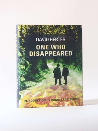 Item #12215 One Who Disappeared. David Herter