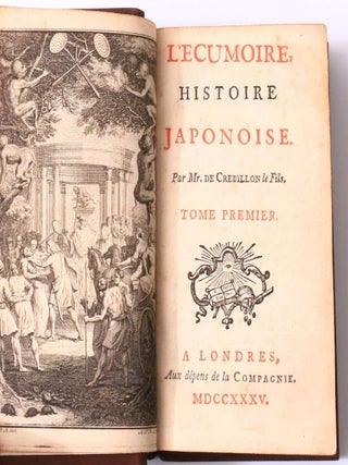 Item #12334 L'ecumoire, Histoire Japonoise [actually Tanzai et Neadarne]. Claude Prosper...