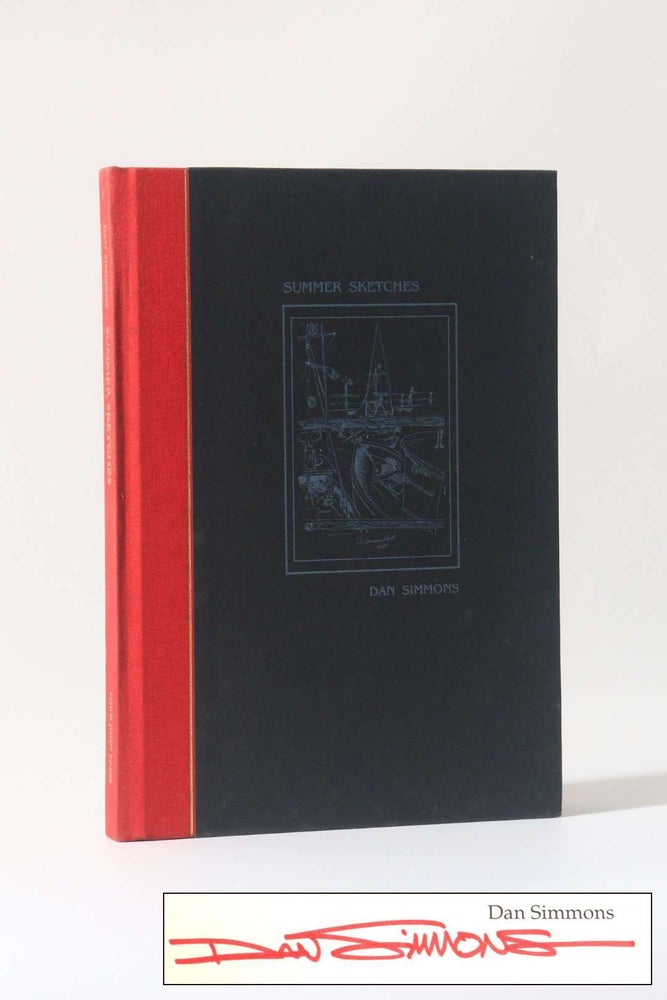 Item #12480 Summer Sketches. Dan Simmons.