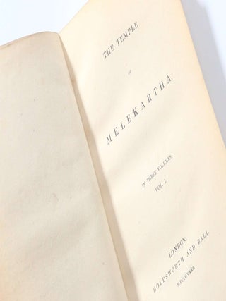 Item #12521 The Temple of Melekartha. Anonymous, Isaac Taylor