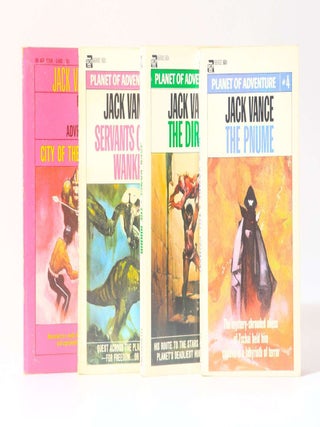Item #12662 The Planet of Adventure [comprising] City of the Chasch, Servants of the Wankh, The...