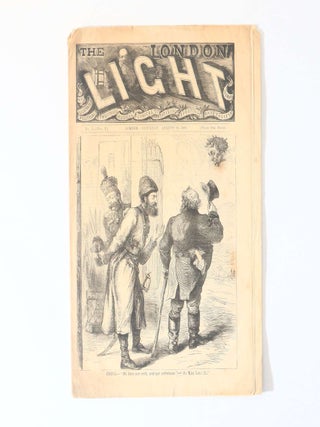 Item #12817 The London Light. Number One, Volume One, August 1880. Anonymous