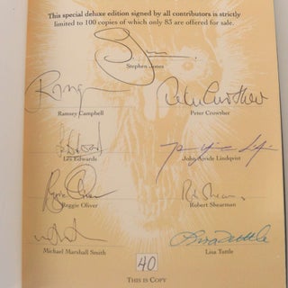 Book Of Horrors: Signed Limited Edition