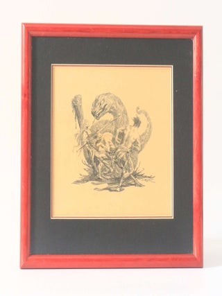 Item #12849 Original Art - Fantasy Scene. Roy G. Krenkel