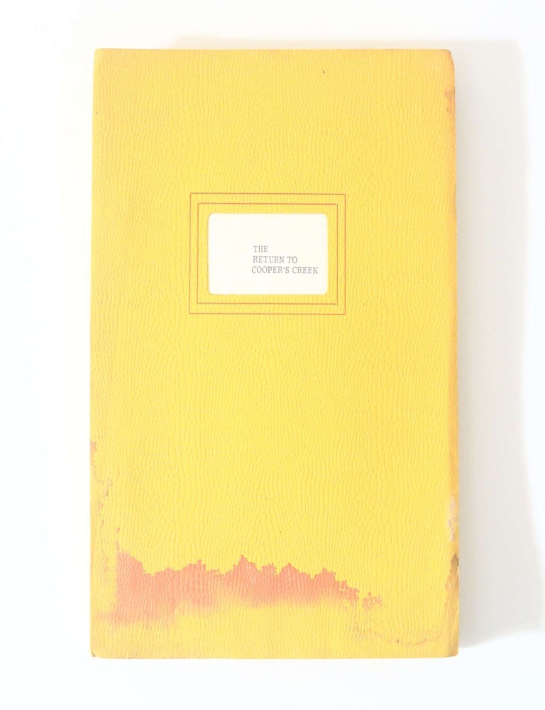 Item #12904 The Return to Cooper's Creek. Terence Rattigan.