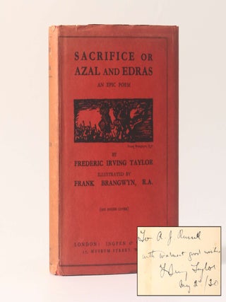 Item #13194 Sacrifices or Azal and Edras. Frederic Irving Taylor