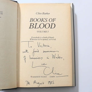 Books of Blood (3/6)