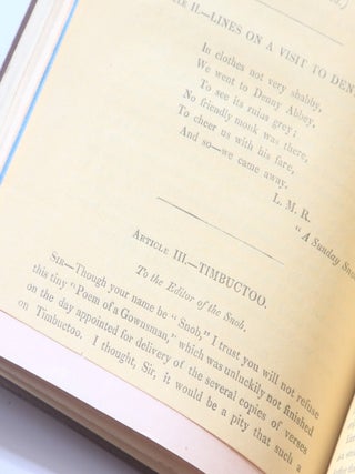 The Snob: A Literary and Scientific Journal (3/4)