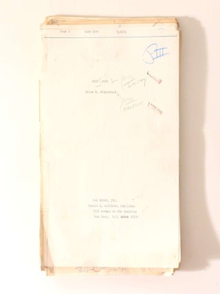 Item #13466 Swan Song - Typescript. Brian Stableford