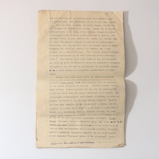 The Holiday Book with Julian Symons Typescript