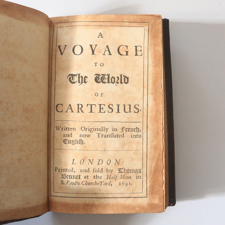 Item #13603 A Voyage to The World of Cartesius. Anonymous, Gabriel Daniel.