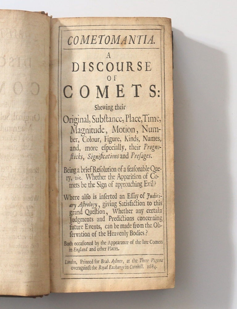 Item #13619 Cometomantia. A Discourse of Comets. Anonymous, John Edwards.