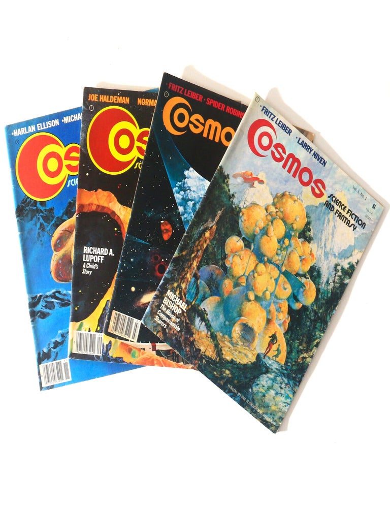 Item #13660 Cosmos Science Fiction and Fantasy [Volume 1, Nos. 1-4]. Fritz Leiber David Hartwell, Larry Niven, George R. R. Martin, Harlan Ellison, ed.