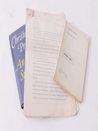An Infinite Summer Manuscript w/ Proof and First Edition (2/4)