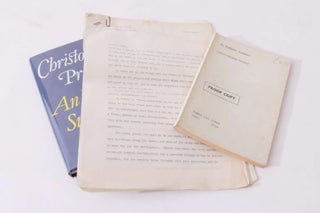 An Infinite Summer Manuscript w/ Proof and First Edition (2/4)