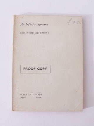 An Infinite Summer Manuscript w/ Proof and First Edition (3/4)