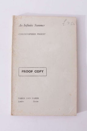 An Infinite Summer Manuscript w/ Proof and First Edition (3/4)