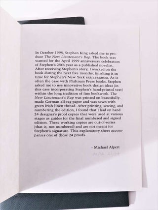 The New Lieutenant's Rap w/ Proof (5/5)