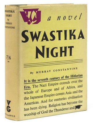 Item #6548 Swastika Night. Murray Constantine, Katharine Burdekin