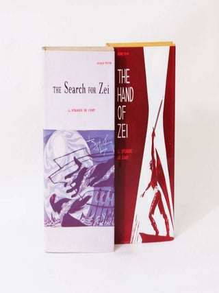Item #6966 The Search for Zei with The Hand of Zei. L. Sprague De Camp