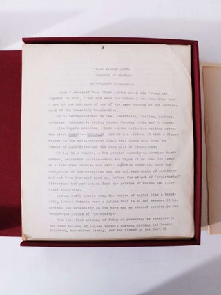 Selected Poems - The Original Manuscript (7/10)