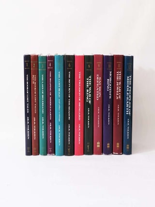 Item #7346 The History of Middle-Earth. J R. R. Tolkien, ed. Christopher Tolkien