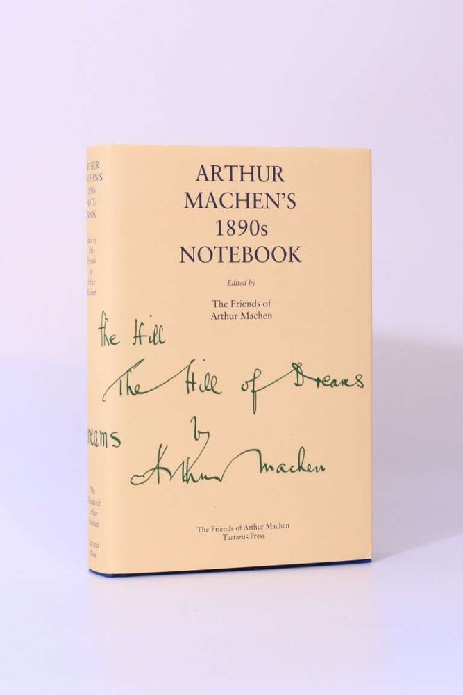 Item #8248 Arthur Machen's 1890s Notebook. Arthur Machen.