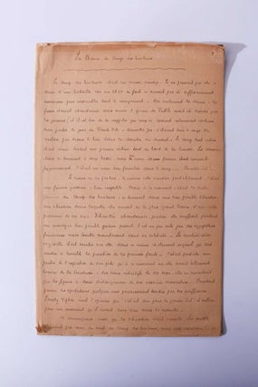 Three Autograph Manuscripts in Translation of Ayesha, Benita and The Ghost Kings (5/5)
