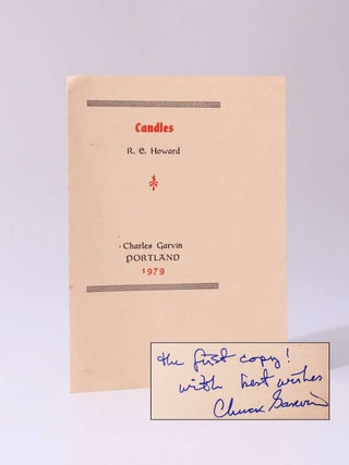 Item #9264 Candles. R E. Howard