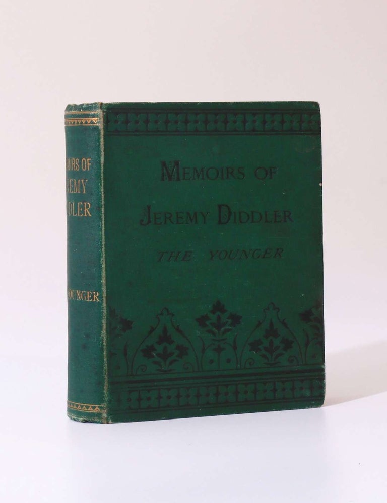 Item #9305 Memoirs of Jeremy Diddler the Younger. Anonymous.