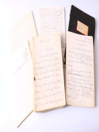 Item #9565 A Collection of Fafhrd and Gray Mouser Autograph Manuscripts and Typescripts. Fritz...